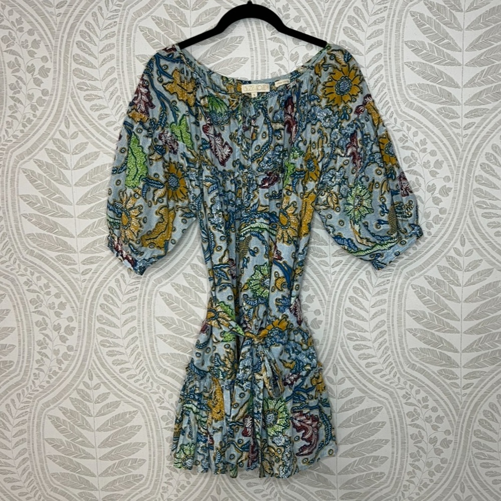 *EUC~SUZIE KONDI~BATIK MINI-DRESS Size Small - Picture 4 of 12